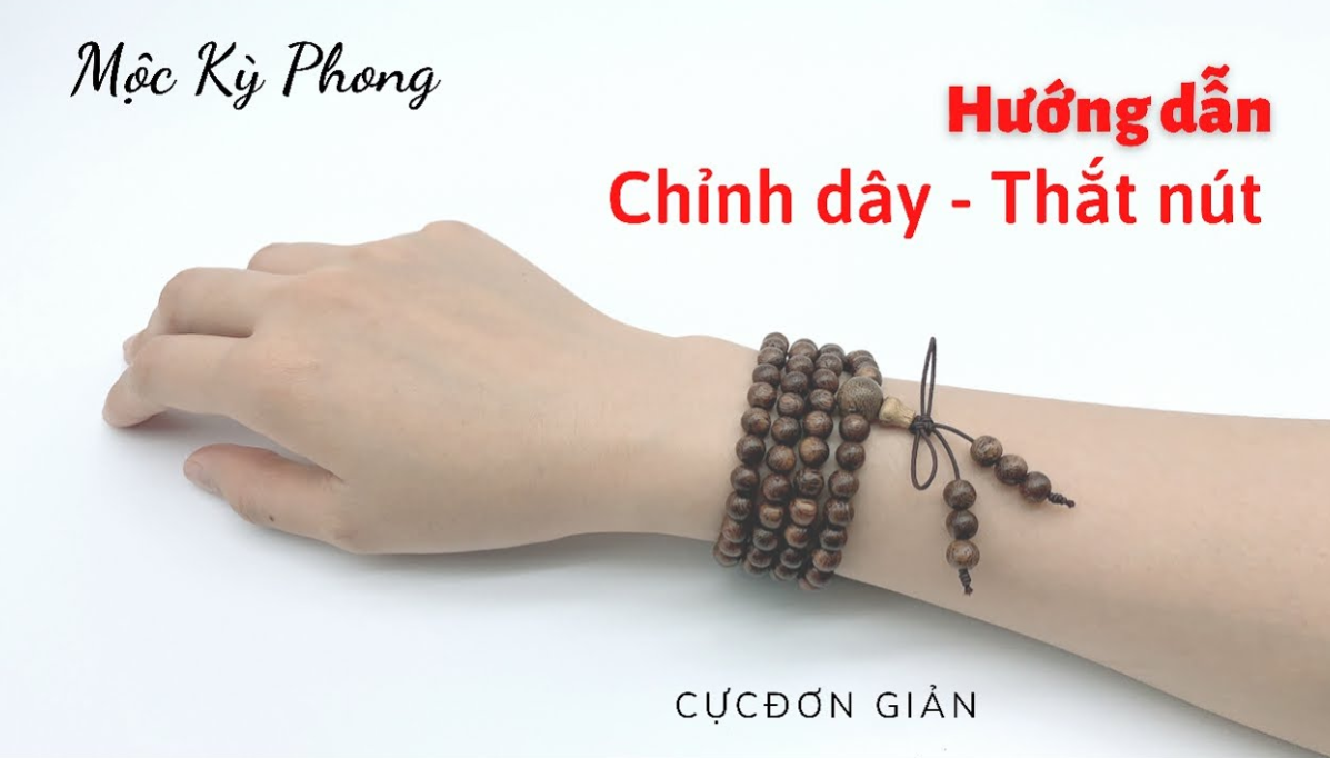 Cắt dây thừa vòng tay